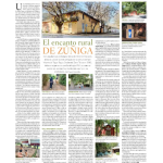 El encanto rural de Zúñiga, El Mercurio