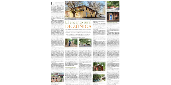 El encanto rural de Zúñiga, El Mercurio