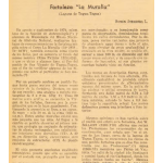 Fortaleza "La Muralla", 1974, Artículo Museo de Historia Natural