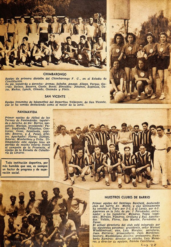 Foto Equipo femenino General Velásquez Basquetbol, 1942
